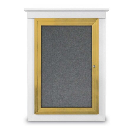 United Visual Products Letterboard, Hdr, 48x36, Satin/Black UV9020ACSH-SATIN-BLACK